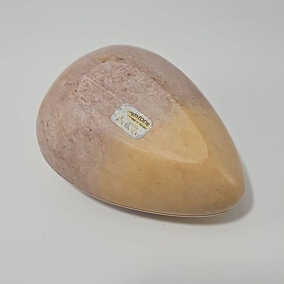 Carved Natural Soapstone Tribal Mask Box - KENYA - Picture 4 of 9